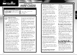 Preview for 8 page of REVELL MINI CAGER User Manual