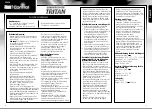 Preview for 4 page of REVELL TRITAN User Manual