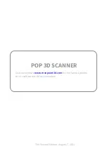 Preview for 2 page of Revopoint 3D Technologies POP 3D SCANNER Instructions Manual