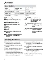 Preview for 4 page of Rexel SmartCut A100 Instruction Manual