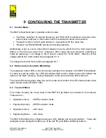 Preview for 20 page of RF Central RFX-RMT-II Dual Band SD/HD Operator'S Manual