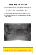 Preview for 9 page of RHINO METALS PSIW2418 Owner'S Manual