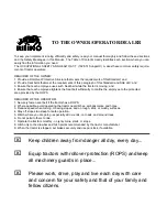 Preview for 103 page of RHINO LOADER 4211 MSL Operator'S Manual