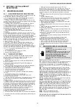 Preview for 44 page of RHOSS MICROSYSTEM TCCE 114 H Series Instructions For Use Manual