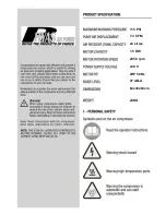 Preview for 2 page of Rhyas 24L 7.3cfm User Manual