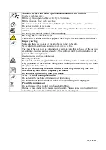 Preview for 24 page of Ribimex 042181 User And Maintenance Manual