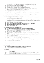 Preview for 9 page of Ribimex 160226 User And Maintenance Manual