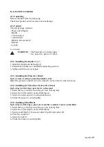 Preview for 41 page of Ribimex GTB5202R User And Maintenance Manual