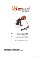 Ribitech PRPW08 User And Maintenance Manual preview