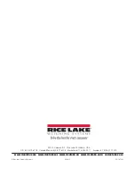 Preview for 26 page of Rice Lake 560-10-1 Operation Manual