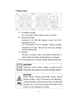 Preview for 7 page of RICH INVERTEK U SERIES DAI-1000U-12xx User Manual