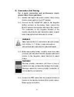 Preview for 8 page of RICH INVERTEK U SERIES DAI-1000U-12xx User Manual