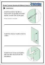 Preview for 2 page of Richelieu 87O2S10424 Series Installation