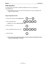 Preview for 10 page of Richelieu SAFE-O-TRONIC access Manual