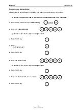 Preview for 13 page of Richelieu SAFE-O-TRONIC access Manual