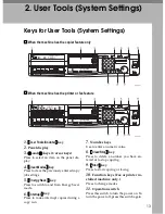 Preview for 20 page of Ricoh 9922DP System Settings