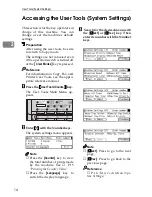 Preview for 21 page of Ricoh 9922DP System Settings