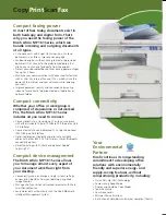 Preview for 4 page of Ricoh Aficio MP 161 Brochure & Specs