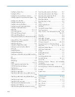 Preview for 776 page of Ricoh Aficio MP 4000 Operating Instructions Manual