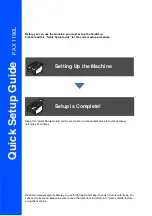 Preview for 1 page of Ricoh FAX 1190L Quick Setup Manual