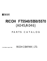 Preview for 485 page of Ricoh FT5540 Service Manual