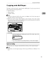 Preview for 33 page of Ricoh FW780 Operating Instructions Manual