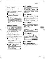 Preview for 51 page of Ricoh LF311 Operating Instructions Manual