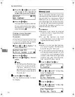 Preview for 76 page of Ricoh LF311 Operating Instructions Manual