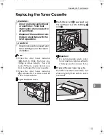 Preview for 121 page of Ricoh LF311 Operating Instructions Manual