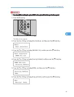 Preview for 69 page of Ricoh LP131n Operating Instructions Manual