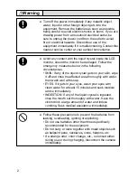 Preview for 4 page of Ricoh RDC-6000 Operation Manual