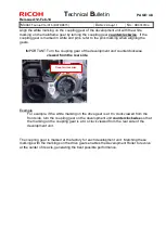 Preview for 43 page of Ricoh Taurus-C1a Series Technical Bulletin