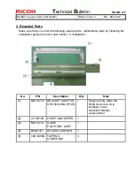 Preview for 117 page of Ricoh Taurus-C1a Series Technical Bulletin