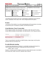 Preview for 131 page of Ricoh Taurus-C1a Series Technical Bulletin