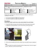 Preview for 243 page of Ricoh Taurus-C1a Series Technical Bulletin