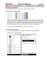 Preview for 316 page of Ricoh Taurus-C1a Series Technical Bulletin