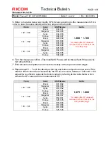 Preview for 323 page of Ricoh Taurus-C1a Series Technical Bulletin