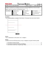 Preview for 337 page of Ricoh Taurus-C1a Series Technical Bulletin