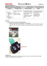 Preview for 391 page of Ricoh Taurus-C1a Series Technical Bulletin