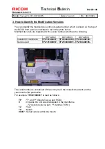 Preview for 413 page of Ricoh Taurus-C1a Series Technical Bulletin