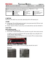 Preview for 538 page of Ricoh Taurus-C1a Series Technical Bulletin