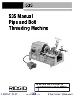 Preview for 3 page of RIDGID 535 Manual Chuck Manual