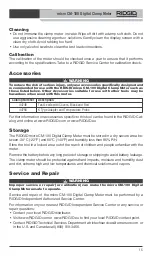 Preview for 17 page of RIDGID Micro CM-100 Original Instructions Manual