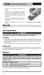 Preview for 76 page of RIDGID Micro CM-100 Original Instructions Manual