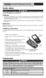 Preview for 223 page of RIDGID micro DM-100 Manual