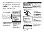 Preview for 10 page of RIDGID OF25135A Operator'S Manual