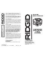 Preview for 24 page of RIDGID OF45150B Operator'S Manual