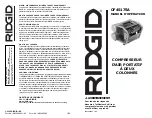 Preview for 24 page of RIDGID OF45175A Operator'S Manual