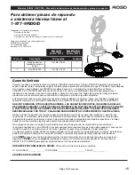 Preview for 15 page of RIDGID RAPC250 Operating Instructions & Parts Manual