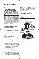 Preview for 31 page of RIDGID RT1200M0 Owner'S Manual